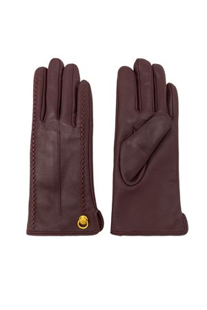 Guanti in morbida nappa vinaccio GIANNI CHIARINI | GNGL2022NAWINEBERRY